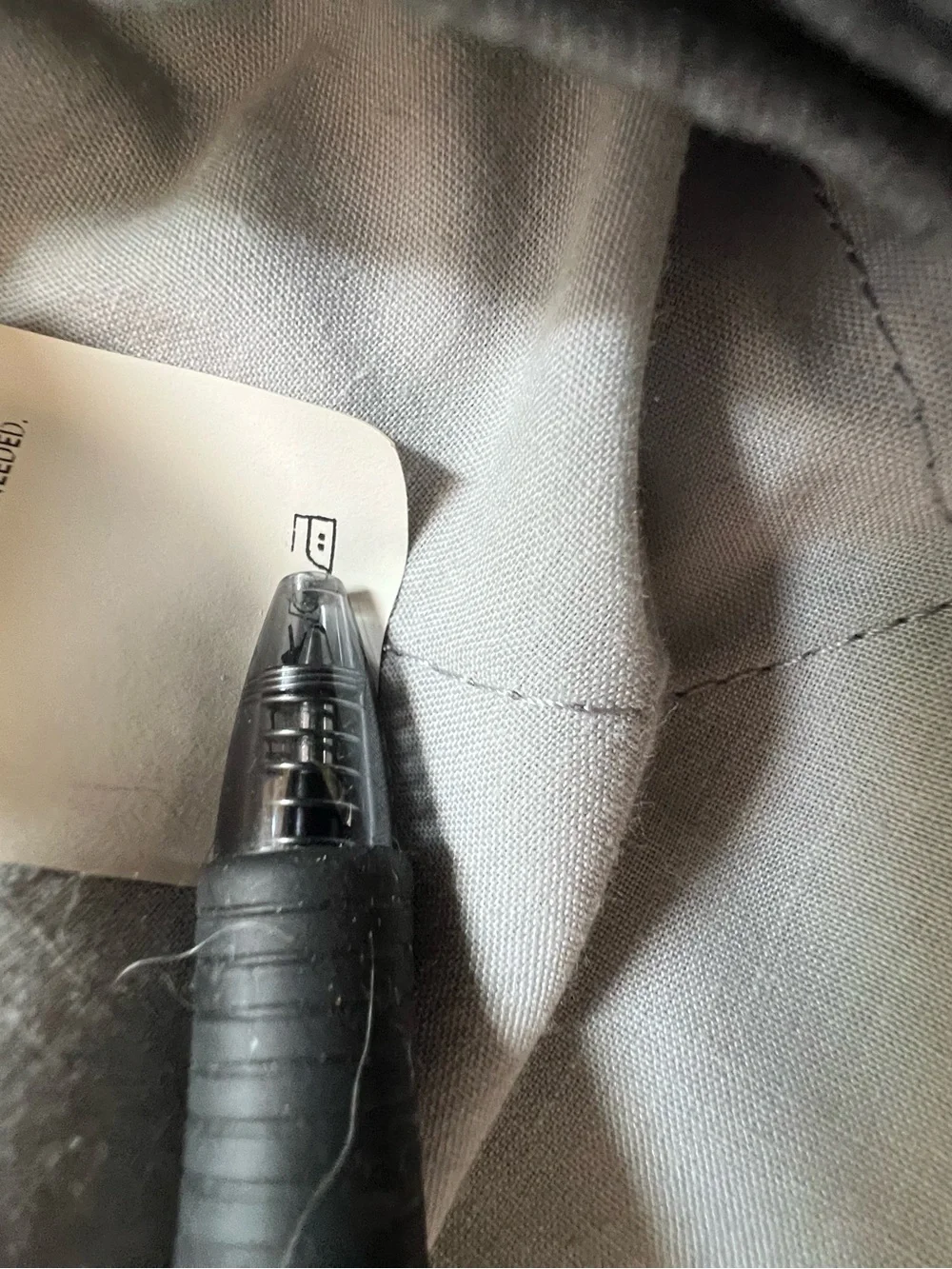 Haggar Grey Pants Iron Free Premium Straight Flat Front Business Casual 32X29 👍